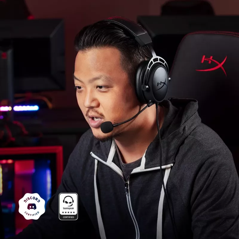HyperX Cloud Alpha – Žaidimų ausinės (Juoda-Raudona)