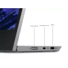 Monitorius Lenovo L15 15.6 colio LED IPS Full HD 1920×1080, 60Hz, 14 ms, 250 cd/m², USB-C PD 65W, VESA, reguliuojamas aukštis