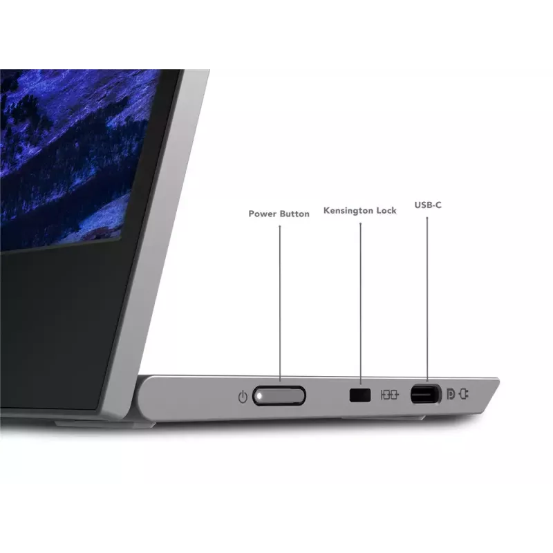 Monitorius Lenovo L15 15.6 colio LED IPS Full HD 1920×1080, 60Hz, 14 ms, 250 cd/m², USB-C PD 65W, VESA, reguliuojamas aukštis