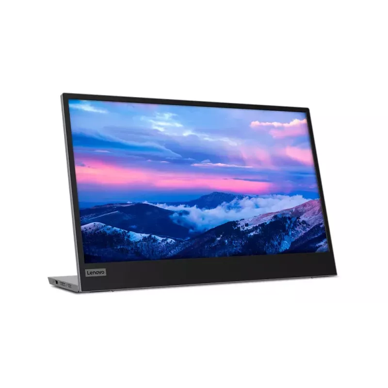 Monitorius Lenovo L15 15.6 colio LED IPS Full HD 1920×1080, 60Hz, 14 ms, 250 cd/m², USB-C PD 65W, VESA, reguliuojamas aukštis