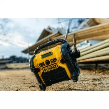 DEWALT DCR020-QW Belaidis Ličio jonų DAB+/FM kompaktinis radijas (be akumuliatoriaus)