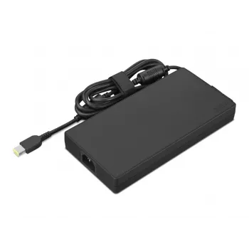 Maitinimo adapteris Lenovo GX21F23046 – nešiojamojo kompiuterio adapteris, 300W, 100–240V, DC/AC, juodas, AC ir DC kabeliai, 200×100×25,4 mm, 0,18 m kabelis