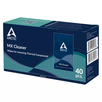 ARCTIC MX Cleaner – valymo servetėlės šiluminėms pastoms šalinti (40 vnt.)