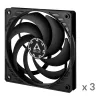 ARCTIC P12 Slim PWM PST slėgiui optimizuotas 120 mm PWM ventiliatorius su integruotu Y laidu
