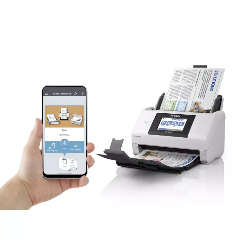 Epson WorkForce DS-790WN lakštinis skaitytuvas 600 x 600 DPI A4 juodas, baltas