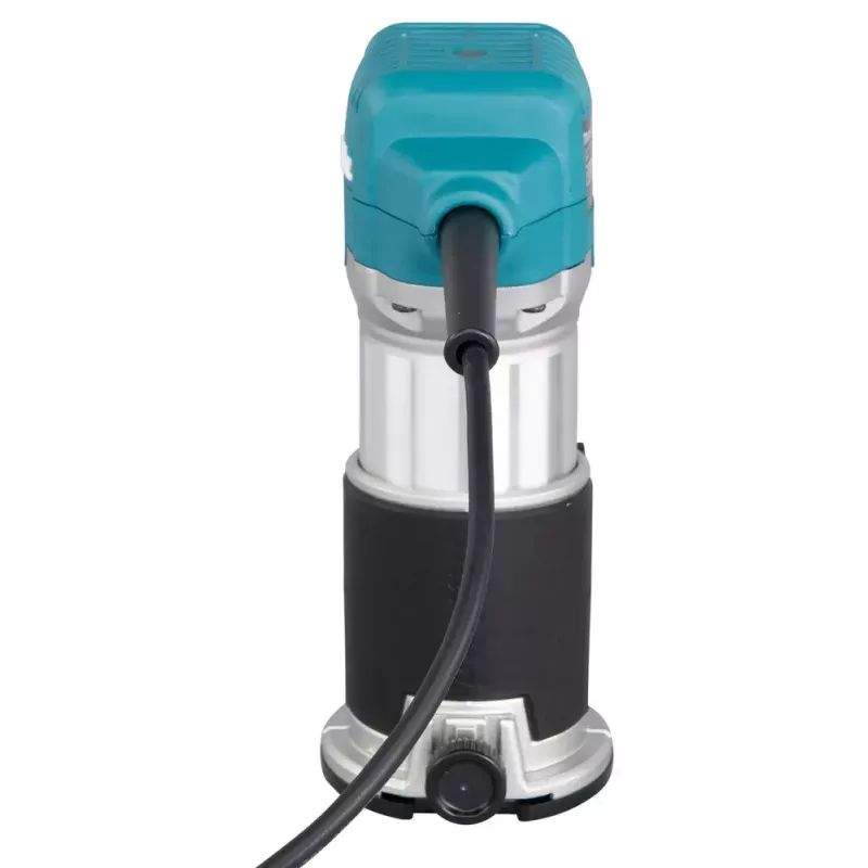 Maršrutizatorius Makita RT0702CX2J — 710 W, 10 000–34 000 aps./min., 8 mm įvorė, 0–40 mm gylis, 1,8 kg