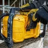 Nešiojamas radijas DeWALT DCR029-QW DAB FM, AC/DC maitinimas, Bluetooth, USB įkrovimas, ekranas, juoda/geltona