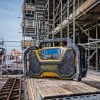 Nešiojamas radijas DeWALT DCR029-QW DAB FM, AC/DC maitinimas, Bluetooth, USB įkrovimas, ekranas, juoda/geltona