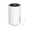 TP-Link Deco XE75 AXE5400 belaidžio tinklo maršrutizatorius, „Wi-Fi 6E“ sistema, trijų juostų 2.4/5/6 GHz, aprėptis iki 670 m², 3× LAN, 4 vidinės antenos