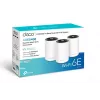 TP-Link Deco XE75 AXE5400 belaidžio tinklo maršrutizatorius, „Wi-Fi 6E“ sistema, trijų juostų 2.4/5/6 GHz, aprėptis iki 670 m², 3× LAN, 4 vidinės antenos