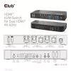 KVM jungiklis CLUB3D CSV-1382 Dual HDMI 4K 60Hz USB