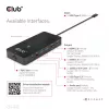 CLUB3D CSV-1595 7-in-1 Type-C stotelė su 2x HDMI, 2x USB Gen1 Type-A, 1x RJ45, 1x 3.5mm garsu, 1x USB Gen1 Type-C 100W PD