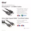 CLUB3D CSV-7210 DisplayPort/HDMI KVM jungiklis dviems kompiuteriams, 4K 60Hz