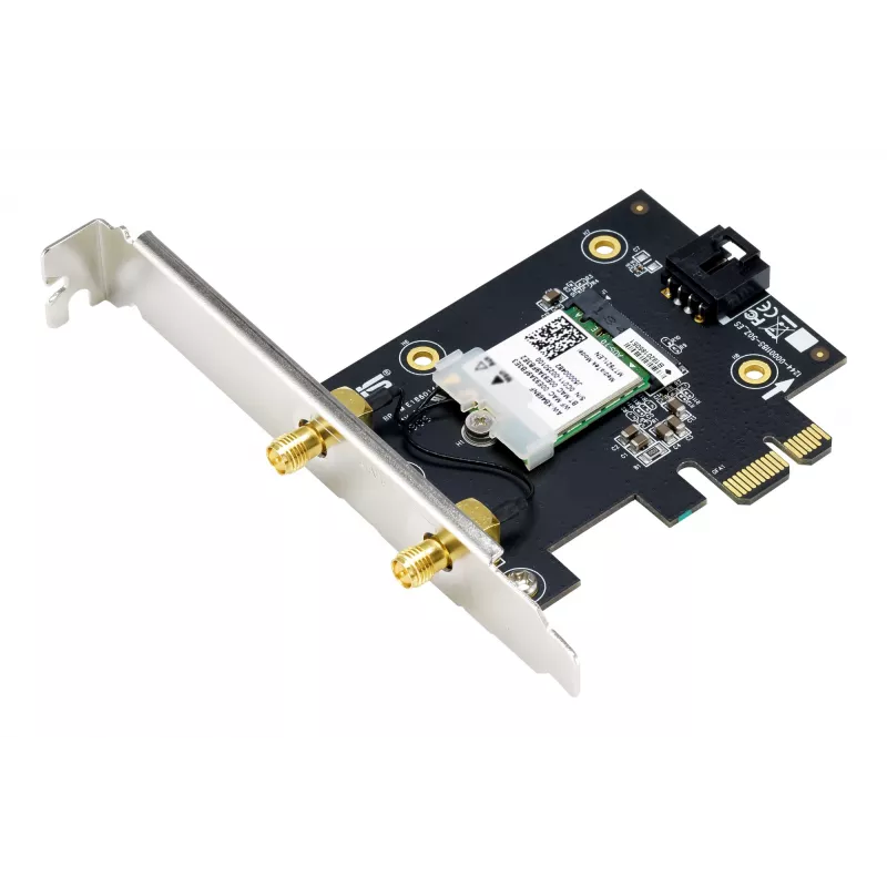 ASUS PCE-AX1800 BT5.2 vidinė WLAN / Bluetooth 1775 Mbit/s belaidžio tinklo adapterio plokštė