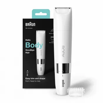 Braun BS1000 kūno mini trimeris, baltas