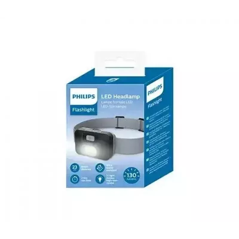 Philips SFL1000H/10 LED žibintas ant galvos, 130 lm, juodas
