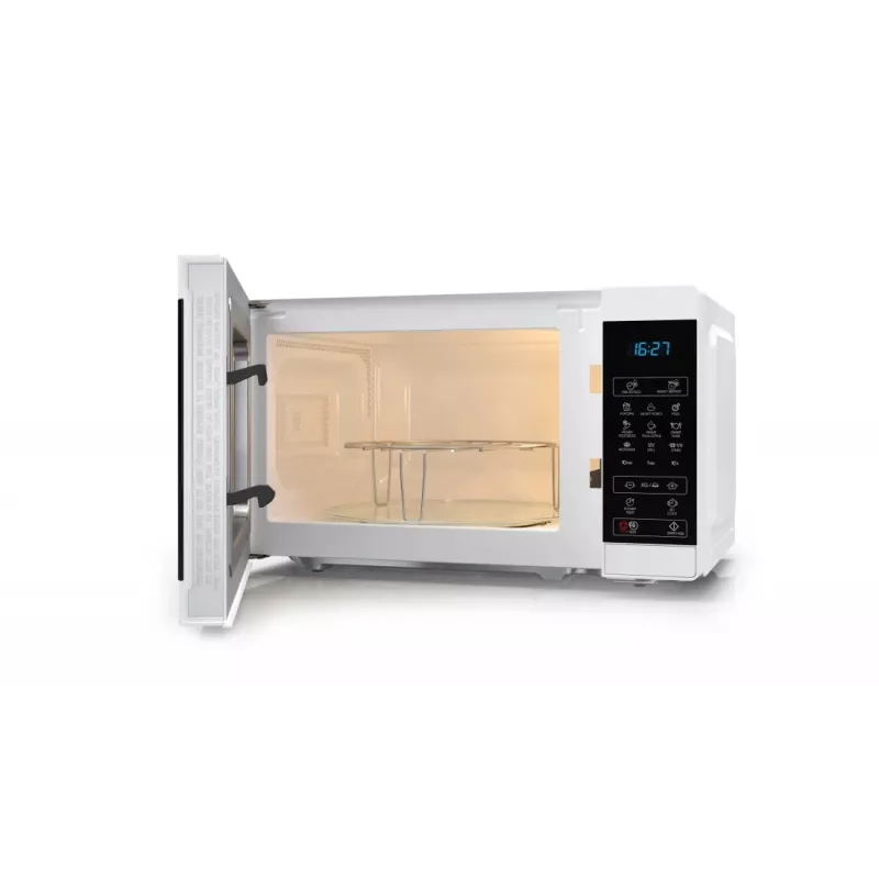 Mikrobangų krosnelė Sharp YC-MG02E-W mėlyna, balta, 20 L, 800 W