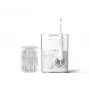 Dantų irigatorius Philips Power Flosser 7000 HX3911/40, baterijomis maitinamas, baltas, universalus kintamosios srovės įkroviklis