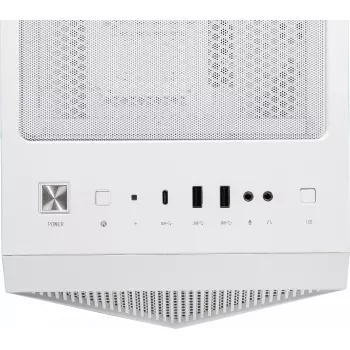 Gaming kompiuterio korpusas MSI MPG GUNGNIR 110R WHITE Midi Tower
