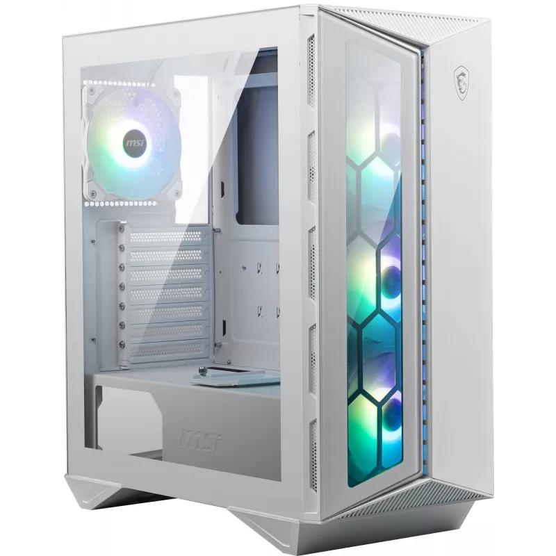 Gaming kompiuterio korpusas MSI MPG GUNGNIR 110R WHITE Midi Tower