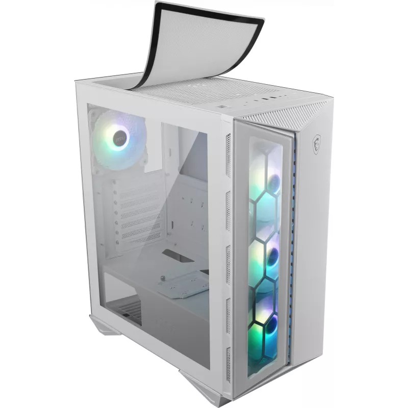Gaming kompiuterio korpusas MSI MPG GUNGNIR 110R WHITE Midi Tower
