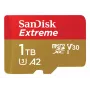 WESTERN DIGITAL Extreme Micro SDXC 1TB+SD adapteris 190MB/s 130MB/s A2 C10 V30 UHS-I U3