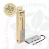 CLUB3D 4 prievadų USB-A šakotuvas USB-C – 10Gbps spartus duomenų perdavimas