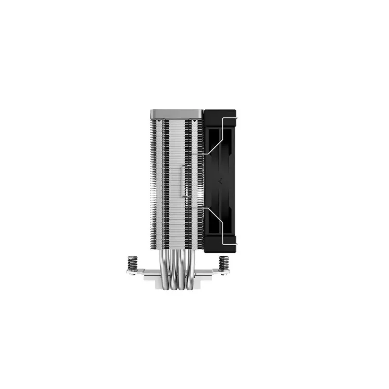 DEEPCOOL CPU aušintuvas AK400 šiluminių vamzdelių bokštas 12 cm - juodas