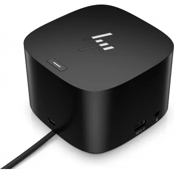 HP Thunderbolt Dock 120W G4, belaidė stotelė, Thunderbolt 4, juoda, Kensington, Kinija, Tailandas, Taivanas, verslui