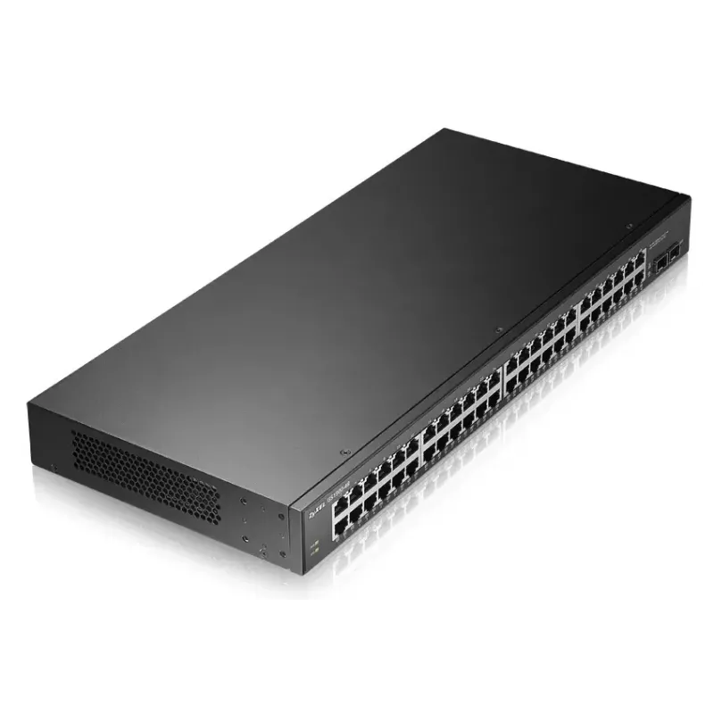 Zyxel GS1900-48-EU0102F tinklo jungiklis L2 Gigabit Ethernet (10/100/1000) juodas