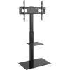 Televizoriaus stovas Goobay 58526 Juodas Plienas 1 lentyna 650x400x1458 mm
