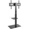 Televizoriaus stovas Goobay 58526 Juodas Plienas 1 lentyna 650x400x1458 mm