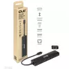 CLUB3D USB Gen1 Type-C, 6-in-1 Hub su HDMI 8K30Hz, 2xUSB Type-A, RJ45 ir 2xUSB Type-C, duomenims ir PD įkrovimui 100 W