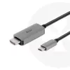 CLUB3D USB Gen2 Type-C į HDMI aktyvus kabelis 4K120Hz 8K60Hz HDR10 su DSC1.2, M/M 3m