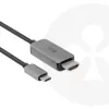 CLUB3D USB Gen2 Type-C į HDMI aktyvus kabelis 4K120Hz 8K60Hz HDR10 su DSC1.2, M/M 3m