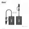 CLUB3D USB Gen1 Type-C/-A į Dual HDMI (4K/30Hz) / VGA (1080/60Hz) adapteris