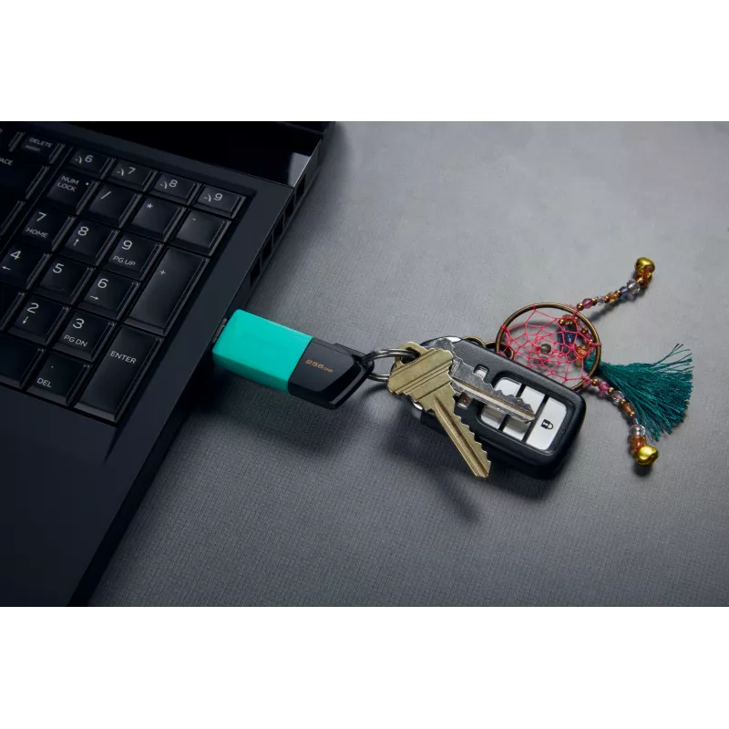 Kingston DataTraveler 256GB USB 3.2 Gen 1 Exodia M (juoda + žalsva)