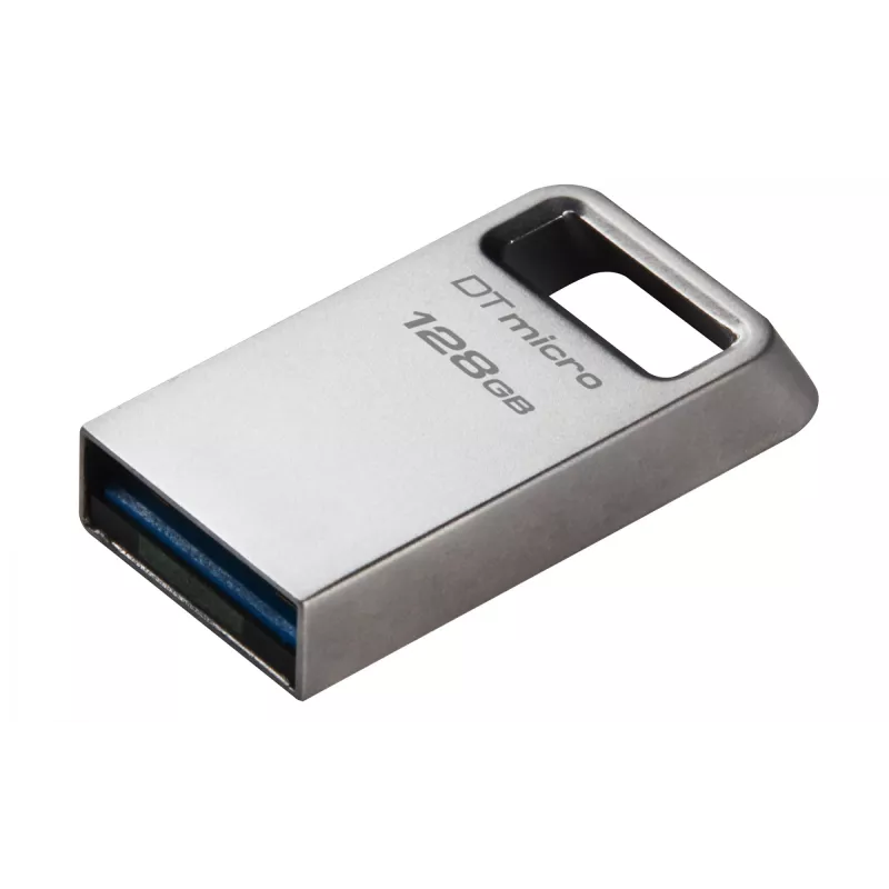Kingston Technology DataTraveler Micro 128GB 200MB/s Metalinis USB 3.2 Gen 1