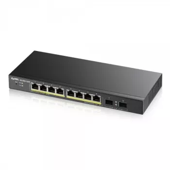 Zyxel GS1900-8HP v3 valdomas L2 PoE gigabitinis Ethernet (10/100/1000) jungiklis, juodas