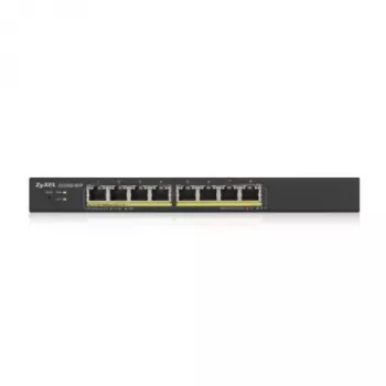 Zyxel GS1900-8HP v3 valdomas L2 PoE gigabitinis Ethernet (10/100/1000) jungiklis, juodas