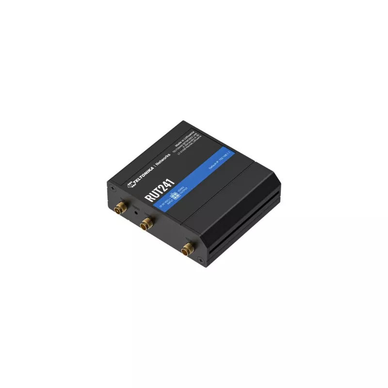 TELTONIKA RUT241 pramoninis 4G/LTE maršrutizatorius su Wi-Fi 802.11b/g/n ir 2xRJ45 10/100