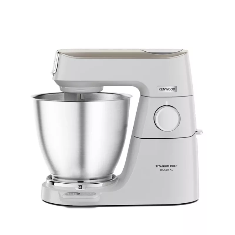 Kenwood Titanium Chef Baker XL virtuvės kombainas 1200 W 7 L baltas su svarstyklėmis