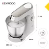Kenwood Titanium Chef Baker XL virtuvės kombainas 1200 W 7 L baltas su svarstyklėmis