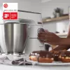Kenwood Titanium Chef Baker XL virtuvės kombainas 1200 W 7 L baltas su svarstyklėmis