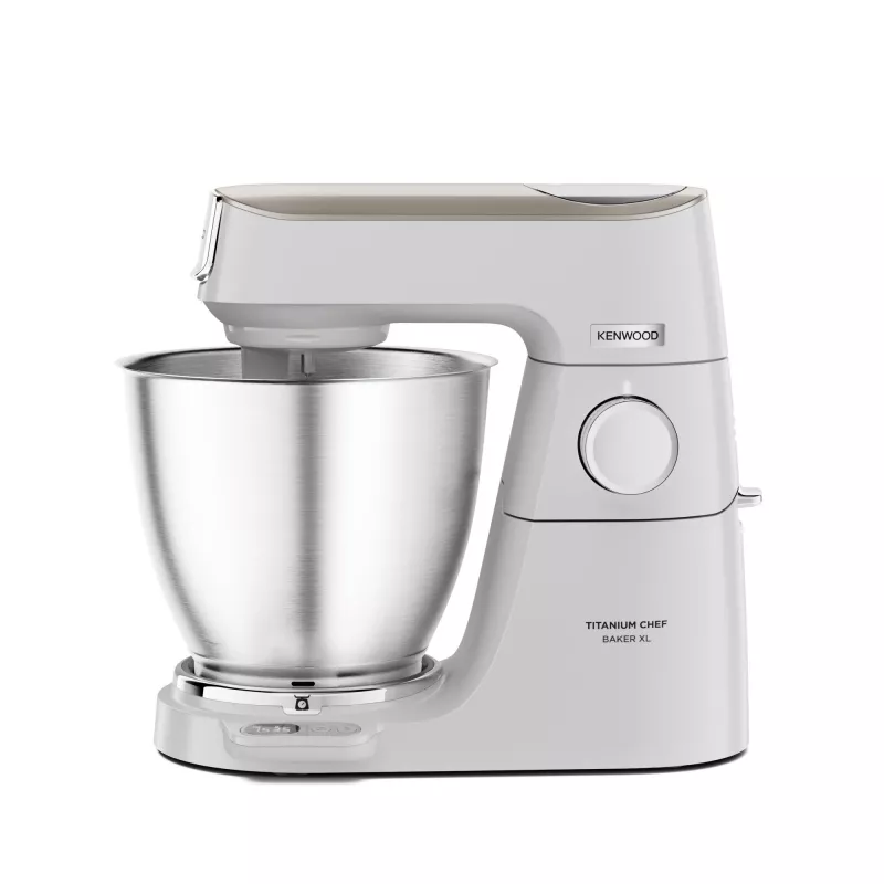 Kenwood Titanium Chef Baker XL virtuvės kombainas 1200 W 7 L baltas su svarstyklėmis