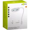 Goobay LED didinamoji lempa su pagrindu ir spaustuku 6 W didinimas 1,75×