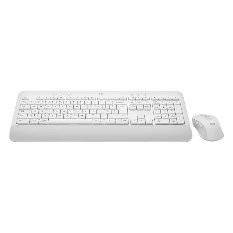 LOGITECH Signature MK650 Combo For Business - Off-white - Qwerty Danų/Norvegų/Švedų/Suomių