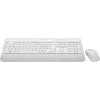 LOGITECH Signature MK650 Combo For Business - Off-white - Qwerty Danų/Norvegų/Švedų/Suomių