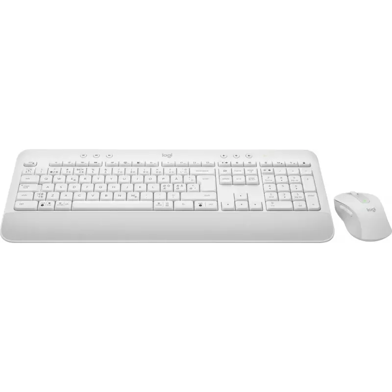 LOGITECH Signature MK650 Combo For Business - Off-white - Qwerty Danų/Norvegų/Švedų/Suomių