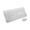 LOGITECH Signature MK650 Combo For Business - Off-white - Qwerty Danų/Norvegų/Švedų/Suomių
